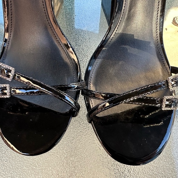 Aqua Women's Strappy High Heel
Round Toe Ankle Strap, Black, 9B NWOB - Picture 11 of 14